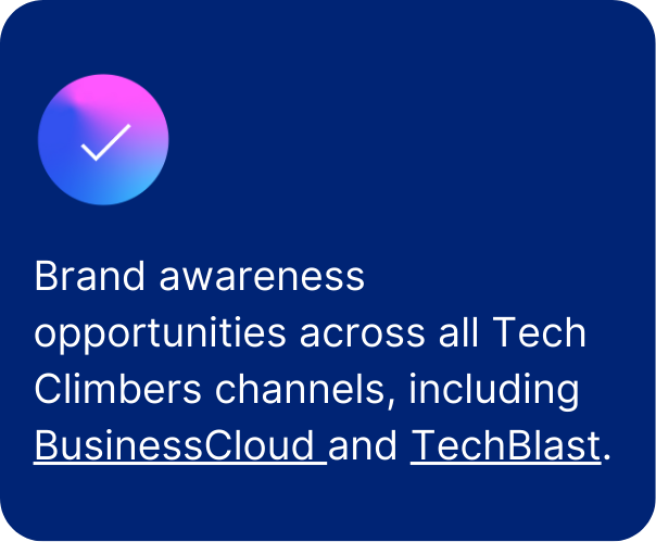 tech-climbers-partnership-benefits-brand-awareness